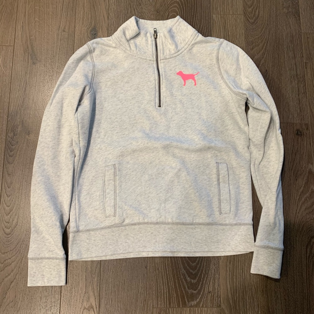 Victoria Secret Half Zip Sweatshirt